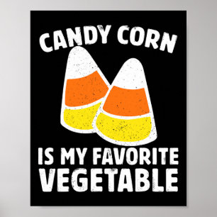 Poster Candy Corn É O Meu Salão Retro De Teto Vegetal Fav
