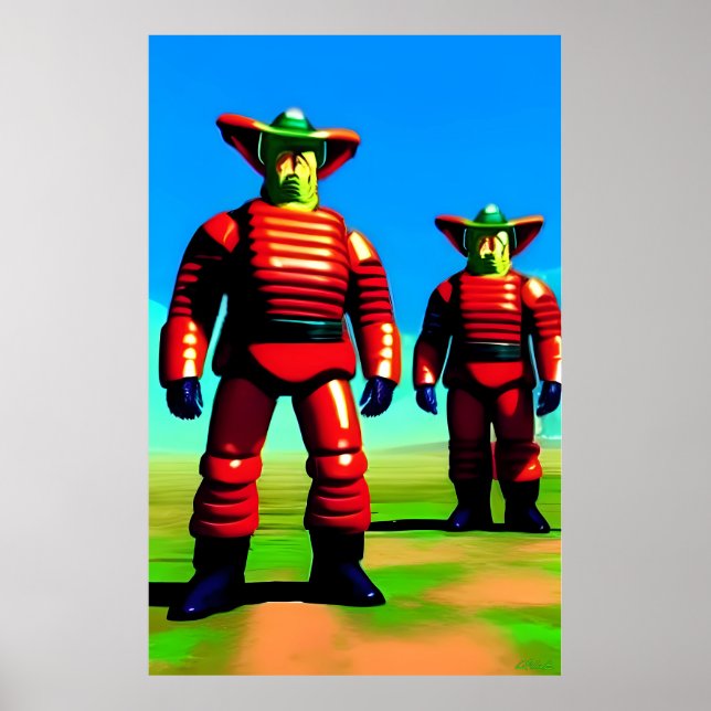 Poster Candy Cowpokes (Frente)