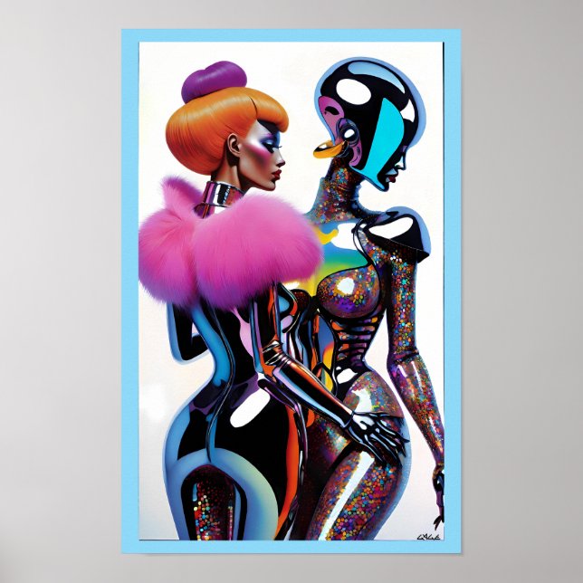 Poster Candy-Filled Goddess (Frente)