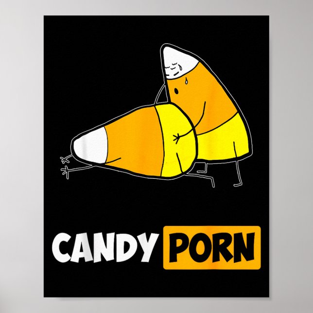 Poster Candy Funny Halloween Men Gift  (Frente)