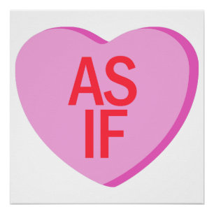 Pôster Candy Heart - AS IF
