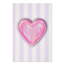 Pôster Candy Heart Kids Art Poster
