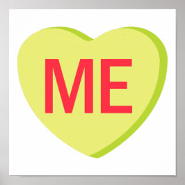Poster Candy Heart - ME