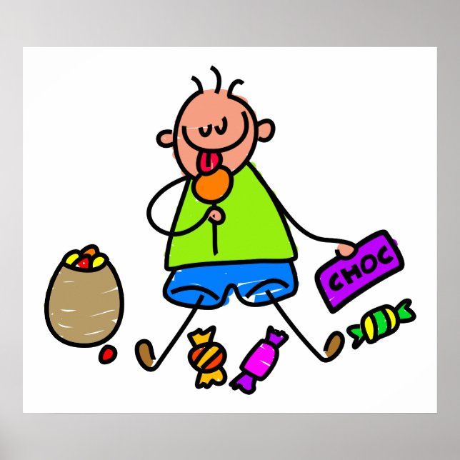 Pôster Candy Kid (Frente)