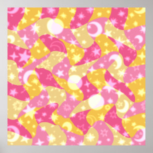 Poster Candy Swirl Celestial