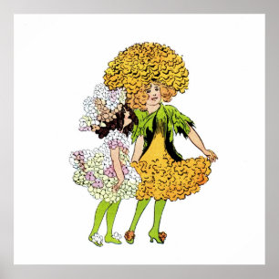 Pôster Candytuft e Marigold