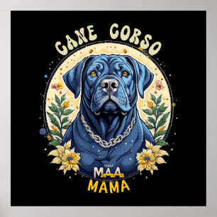 Poster Cane Corso Mamãe