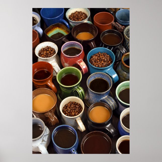 Poster caneca de café (Frente)