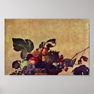 Pôster Canestra Di Frutta Michelangelo Merisi a Dinamarca