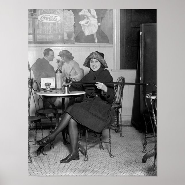 Poster Caneta Dica de Proibição, 1922 (Frente)