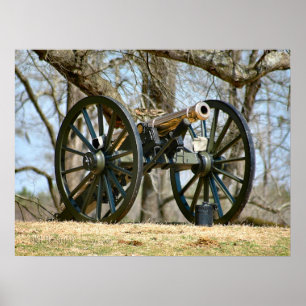 Poster Canhão do bronze da guerra civil
