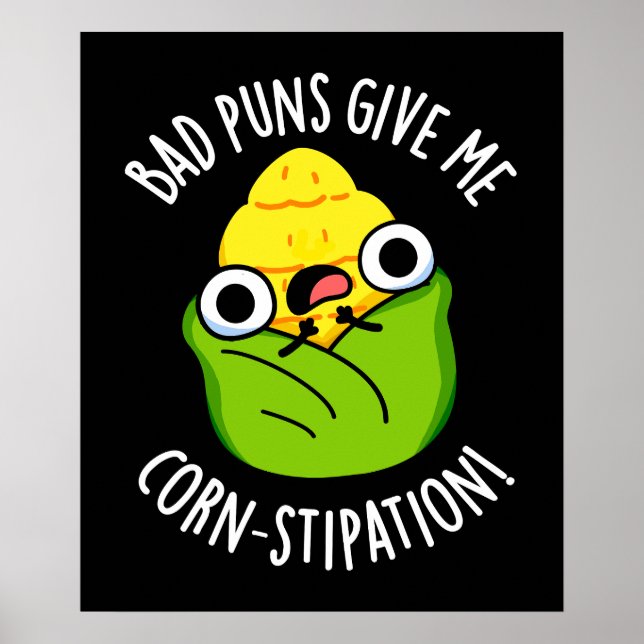 Poster Canhões Maus Me Dão Milho Estipado Névoa Névoa Esc (Frente)