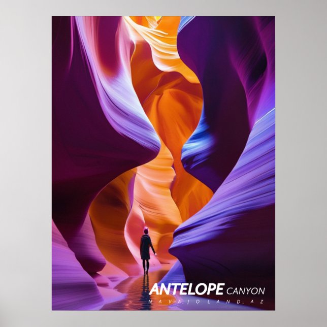 Poster Cânion Antelope, EUA (Frente)