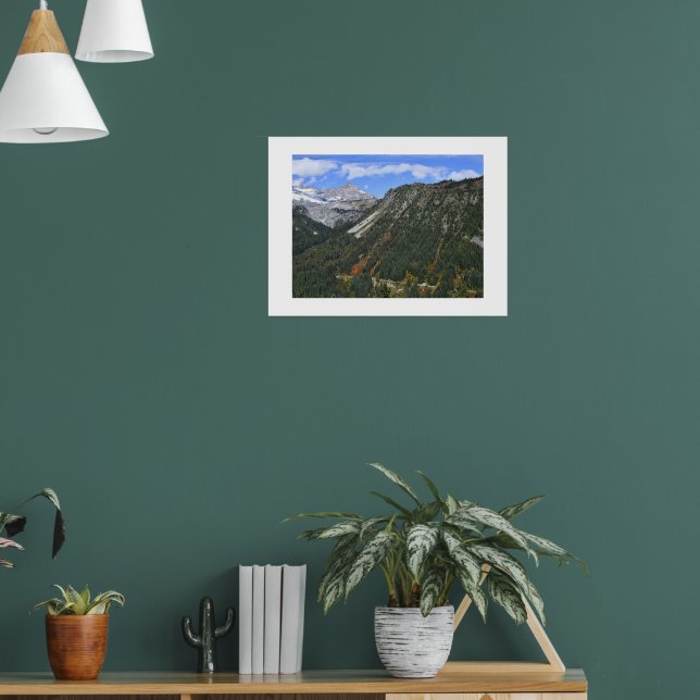 Poster Cânion Cênico do Parque Nacional Mount Rainier (Sala de Estar 1)