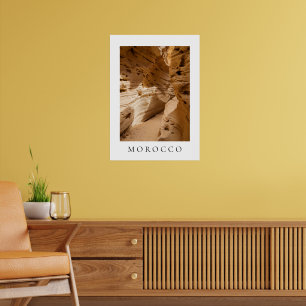 Poster cânion de Timlalin, perto de Tamri, Marrocos viage