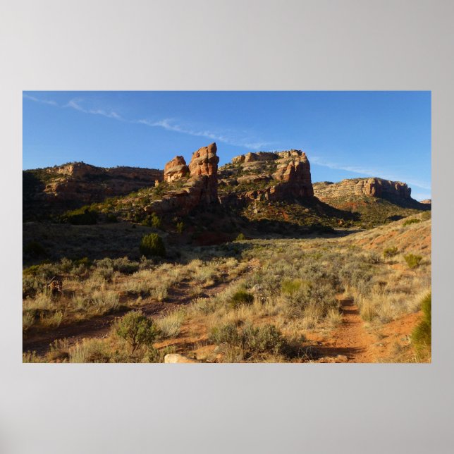 Pôster Cânion No Thoroughfare Colorado National Monument (Frente)