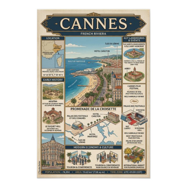 Pôster Cannes  (Frente)