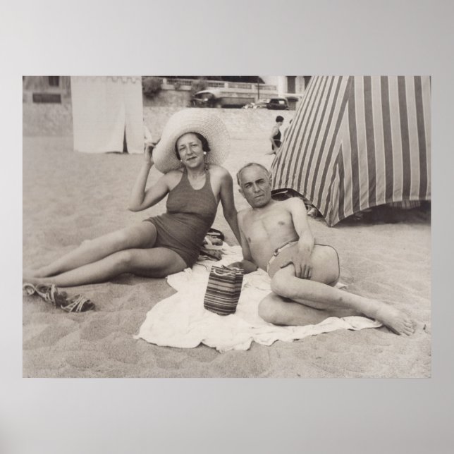 Poster Cannes, França nos anos 30 (Frente)