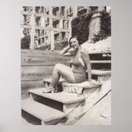 Pôster Cannes nos anos 30