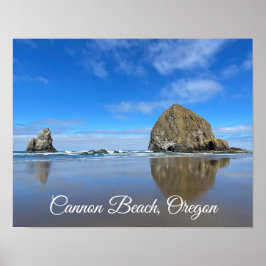 Poster Cannon Beach Oregon