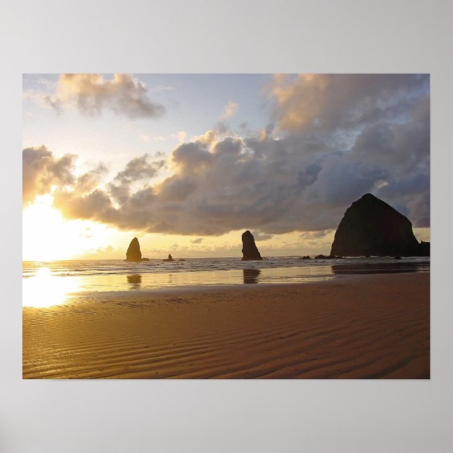 Poster Cannon Beach Oregon Prints (Frente)