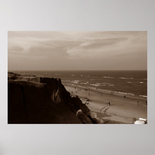 Poster Canoa Quebrada - falésia1 (Frente)