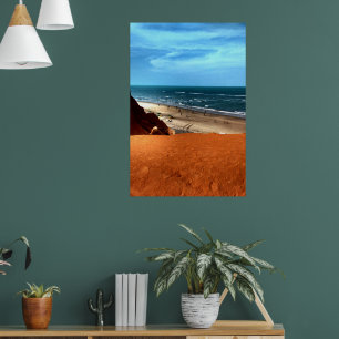 Poster canoa quebrada - vertical