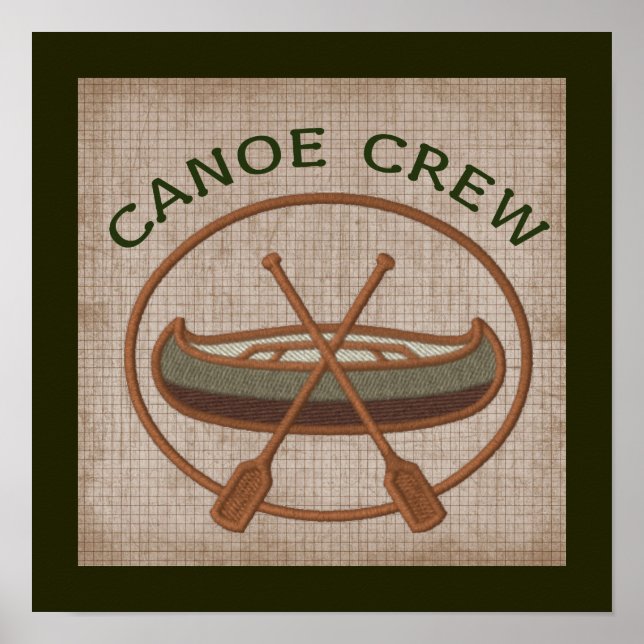Poster Canoagem de Canoagem (Frente)