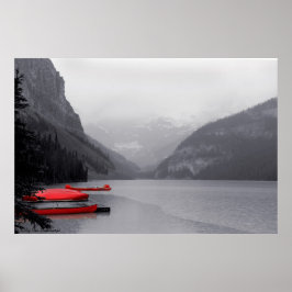 Pôster Canoas Vermelhas