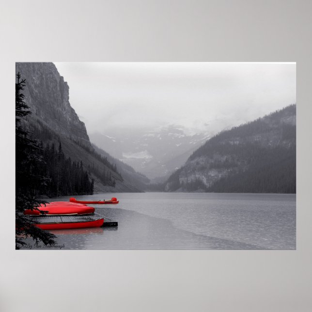 Pôster Canoas Vermelhas (Frente)