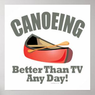 Pôster Canoeing