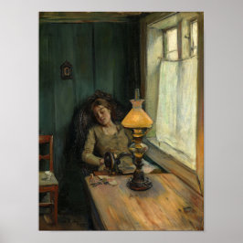 Poster Cansado | Christian Krohg |