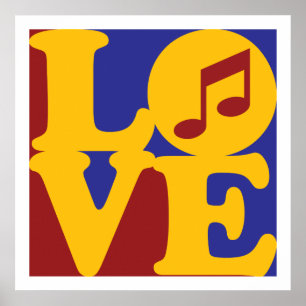 Poster Cantando amor