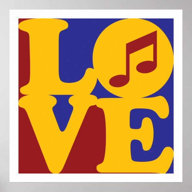 Poster Cantando amor (Frente)