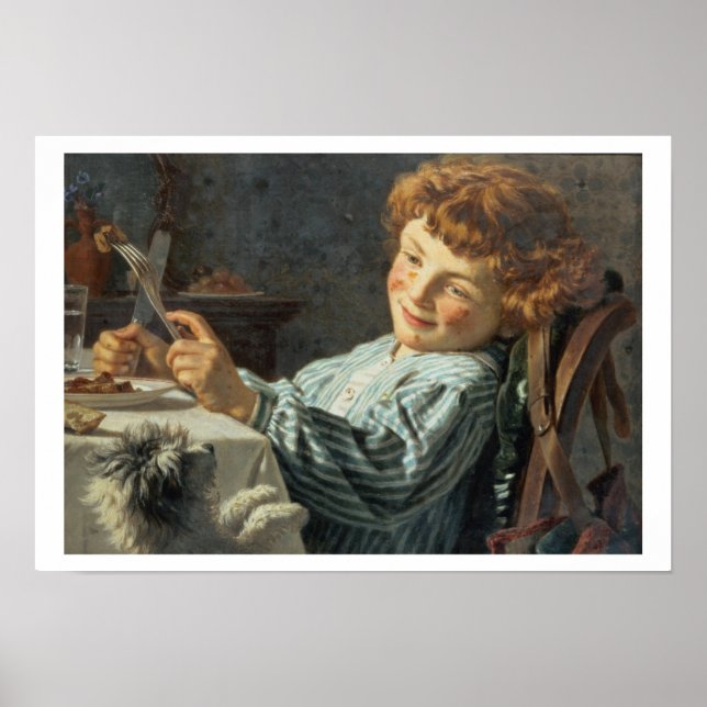 Poster Cante para o seu jantar (Frente)