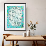 Poster Canterbury Tales Springtime Citação em Inglês Médi<br><div class="desc">Mande isso a um amigo ou use-o em sua própria casa! Verifique meu compro se há mais itens correspondentes,  como cartões postais,  botão,  canecas,  adesivos,  ímanes e muito mais. Entre em contato se quiser algo personalizado!</div>