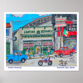 Poster Cantina, Huscons