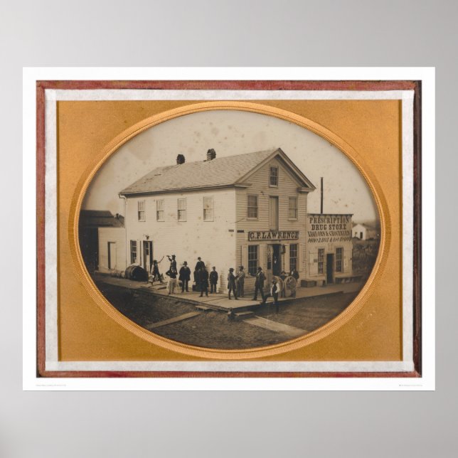 Pôster Cantinho da rua comercial.. (40052) (Frente)