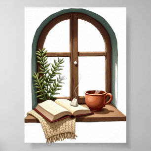 Poster Cantinho de Leitura Natureza Morta
