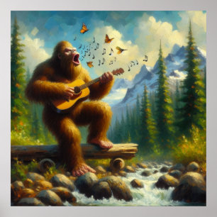 Poster Canto Bigfoot