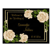 Canto Chic Elegante Rosas Bege Bouquets Casamento