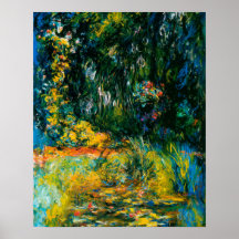 Canto da Bacia das Ninfas - Claude Monet