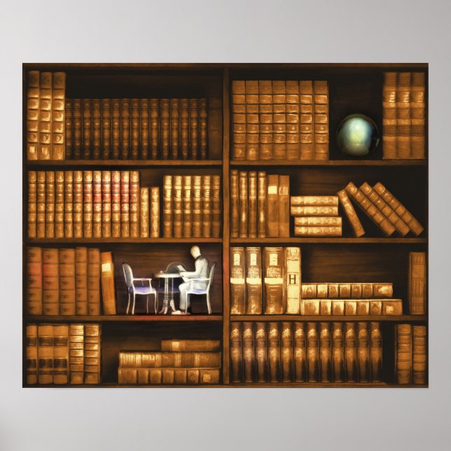 Pôster Canto de leitura (Frente)