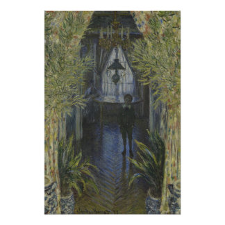 Pôster Canto do Apartamento por Claude Monet