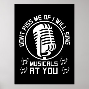 Poster Cantor de Teatro Broadway