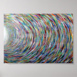 Poster Canvas Arte Original do Arco-Íris