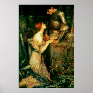 Pôster Canvas de belas artes do ~ de Lamia (1905)