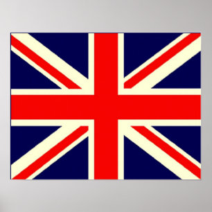 Pôster Canvas de Union Jack