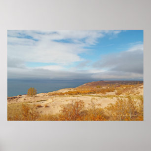 PÔSTER CANVAS/DUNAS/LAGO DE URSO, DUNAS, CÉU