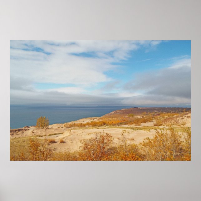 PÔSTER CANVAS/DUNAS/LAGO DE URSO, DUNAS, CÉU (Frente)